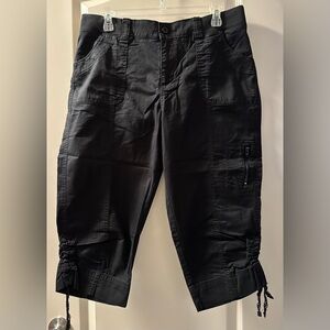 Lee Platinum Label Black Capris Pants